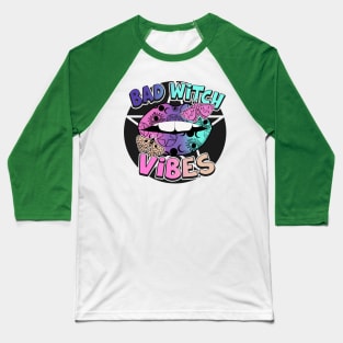 Bad Witch Vibes Baseball T-Shirt